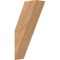 Ekena Millwork 5 1/2"W x 12"D x 24"H Traditional Smooth Knee Brace, Western Red Cedar BRC06X12X24TRA00SWR - alternate 1